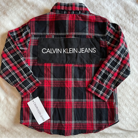 NWT Calvin Klein Jeans shirt, size 3yo - Picture 3 of 5